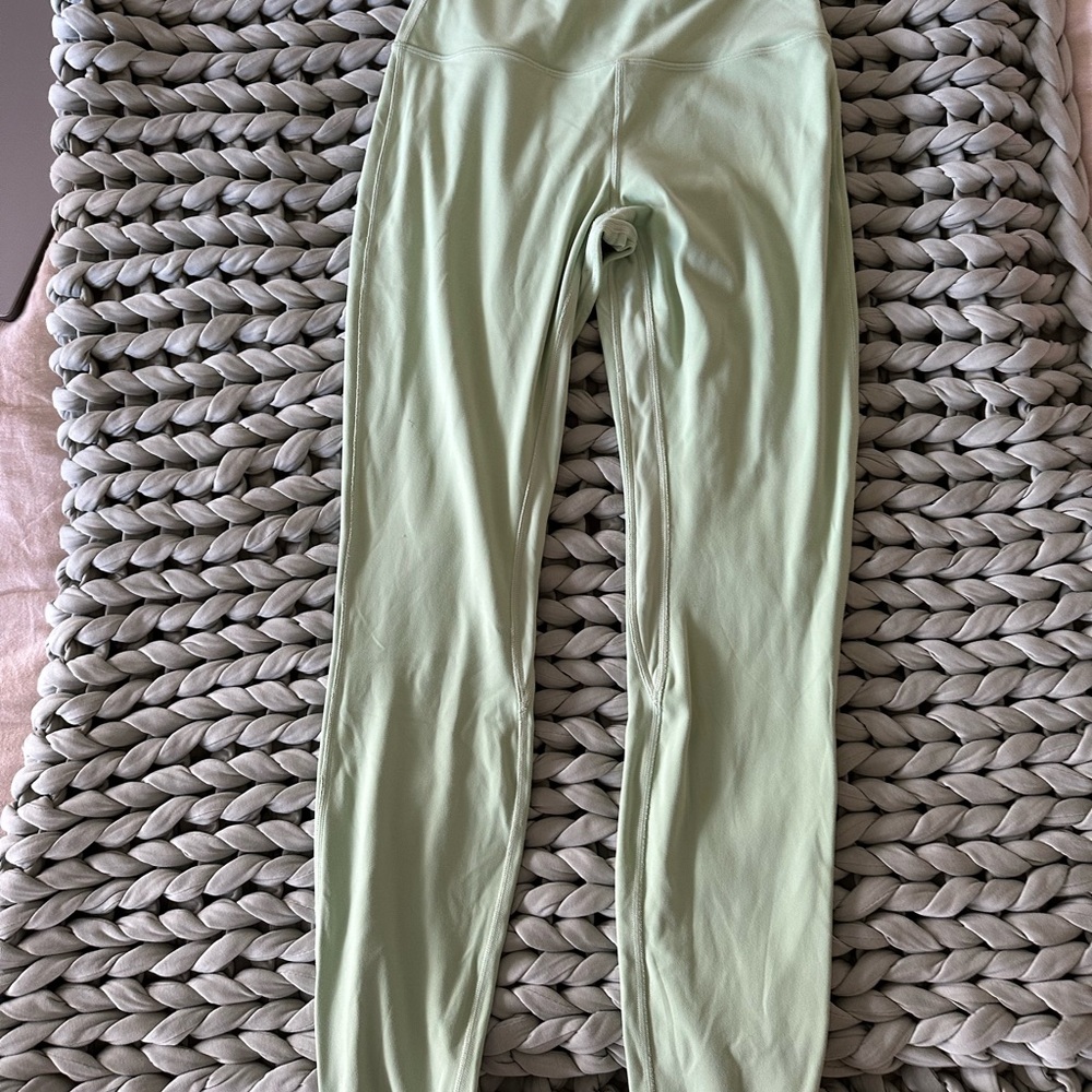 lululemon athletica Light Green Leggings